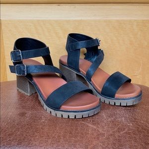MIA Chunky Heel Sandals